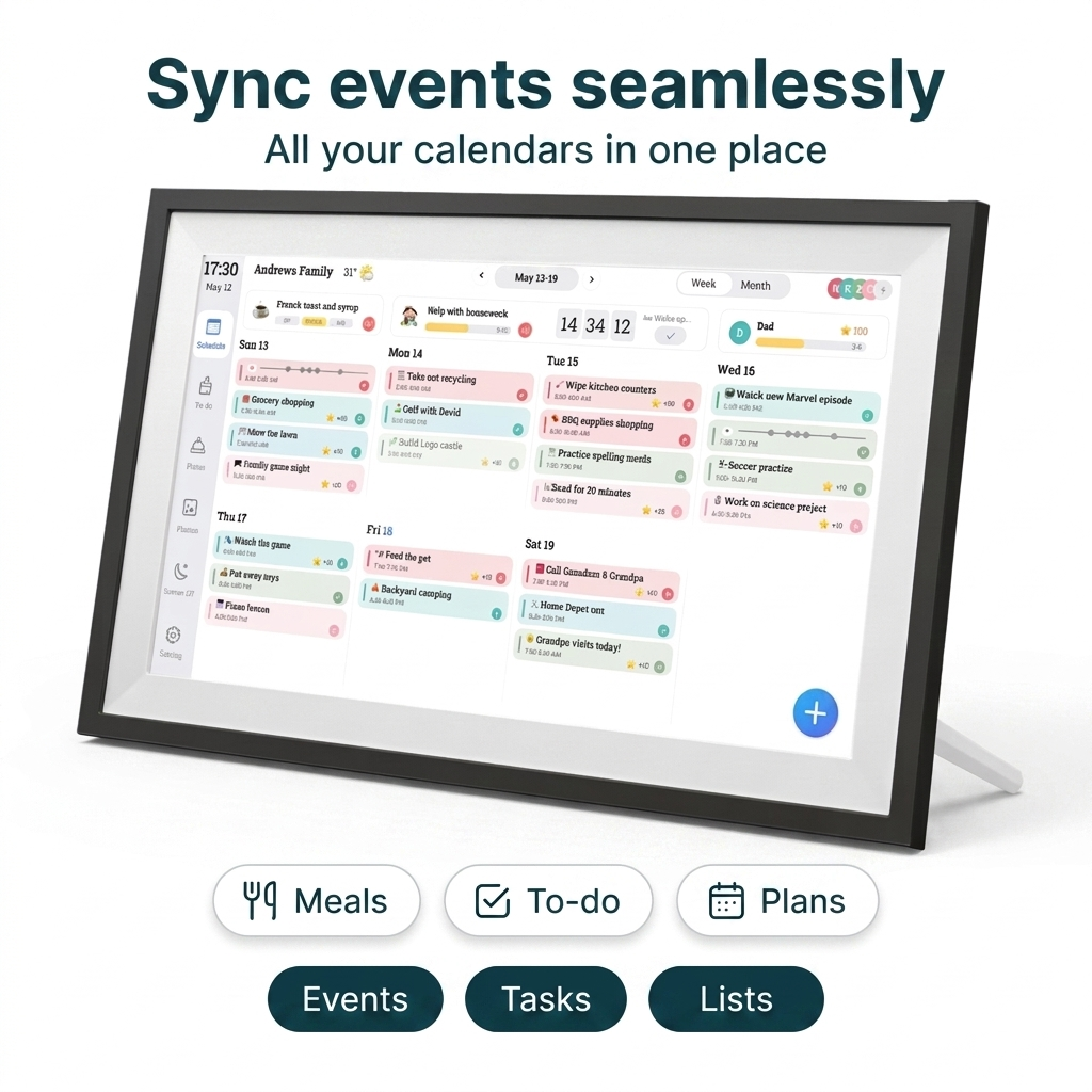 Calmo Daily - Smart Family Calendar