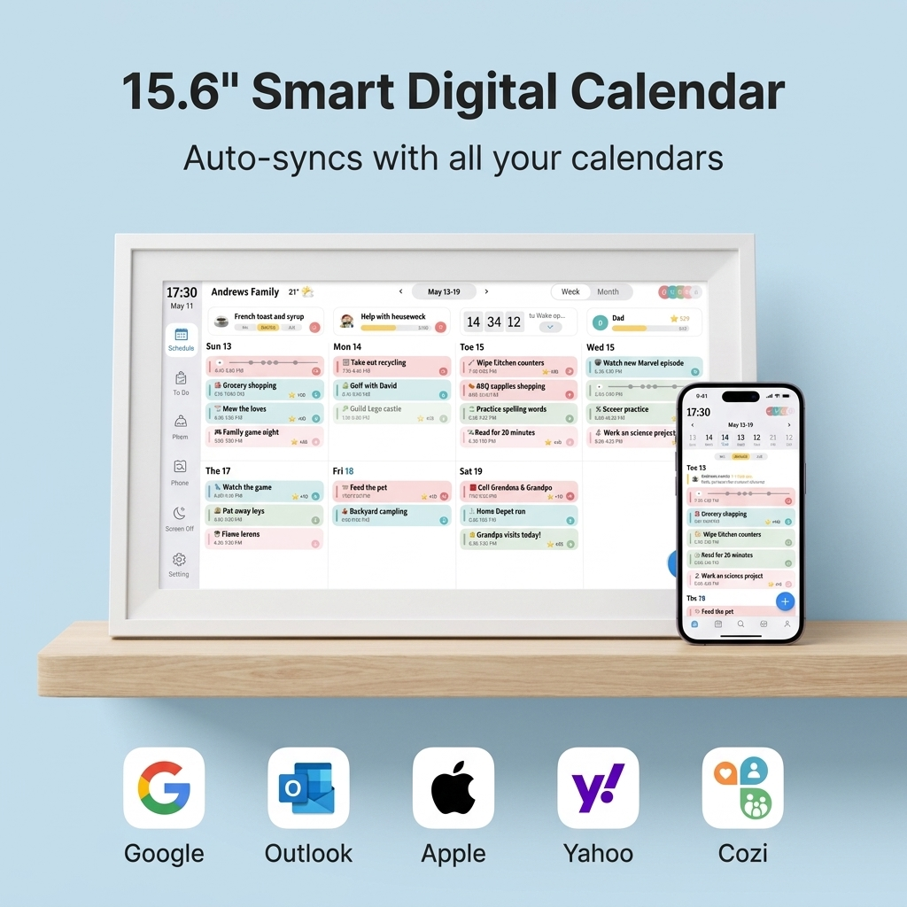 Calmo Daily - Smart Family Calendar