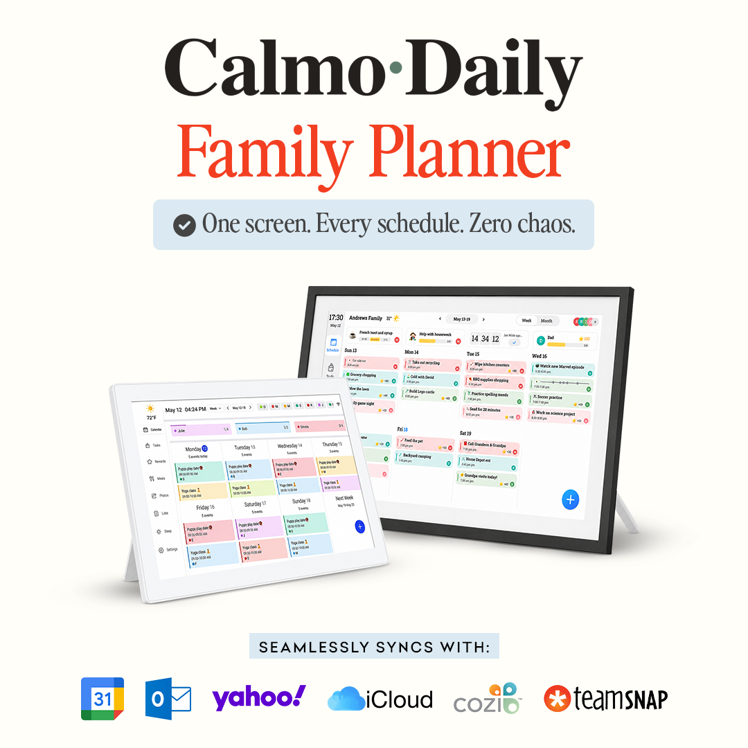 Calmo Daily - Smart Family Calendar
