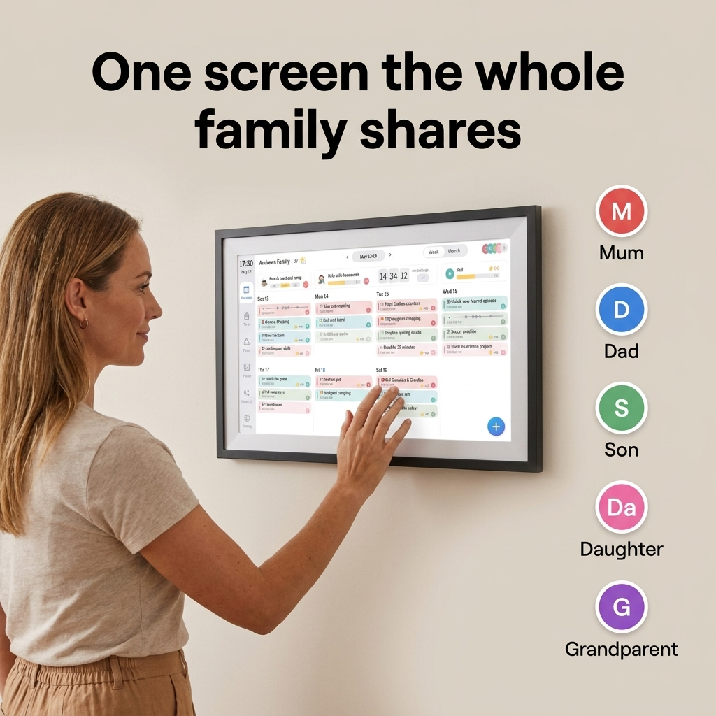 One screen the whole family shares